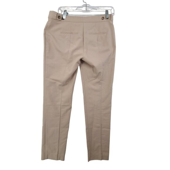 Ann Taylor Women's Straight Leg Casual Pants Tan Size 4 - Picture 7 of 10